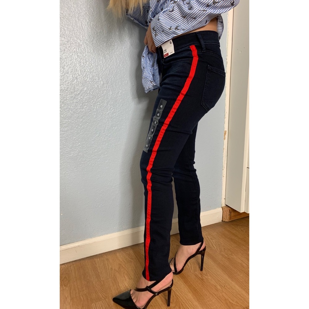 Express Mid-rise Dark Wash Jean Leggings
